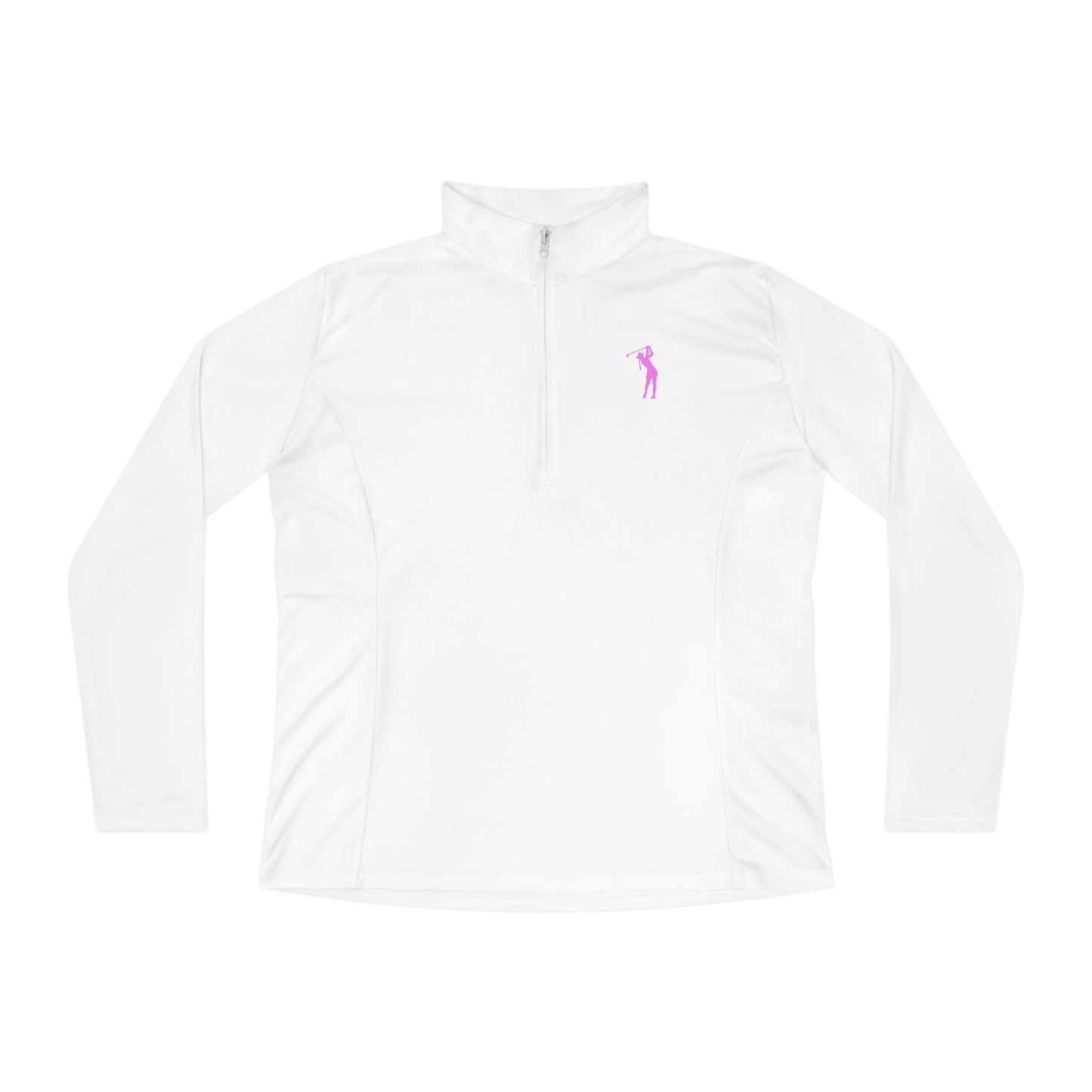 Cowgirl Logo Ladies Quarter-Zip Pullover