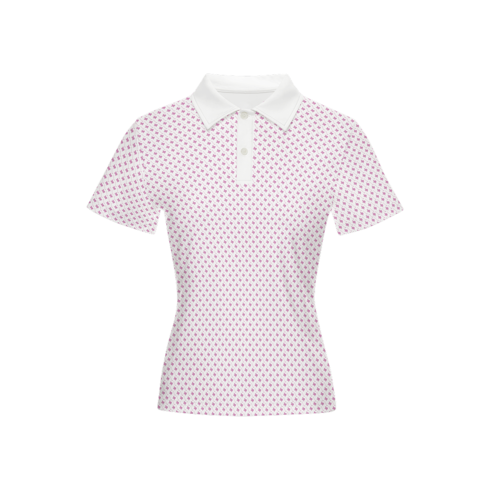 The Texas Wedge Polo - Pink