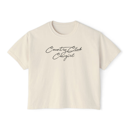 Country Club Boxy Tee