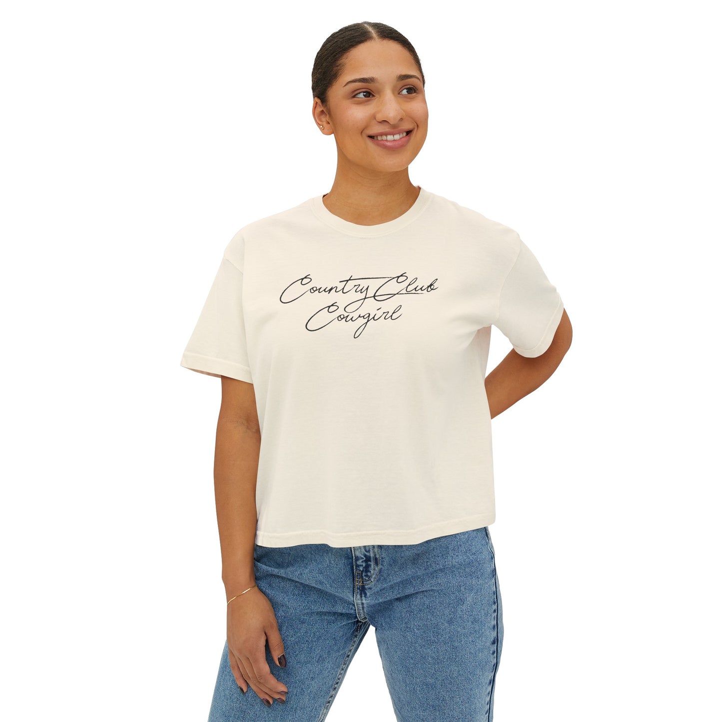 Country Club Boxy Tee