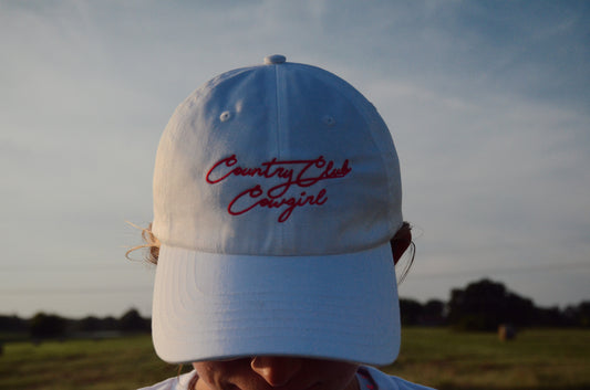 Country Club Under Armour® dad hat - White