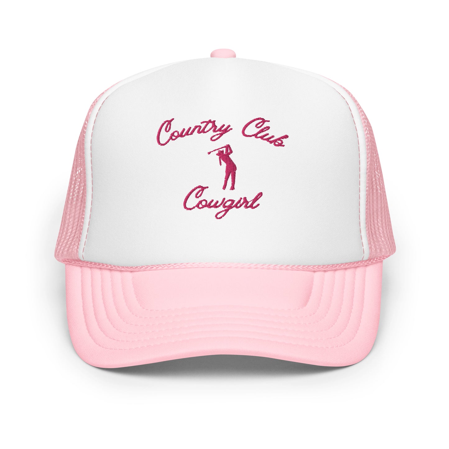 Cowgirl Foam Trucker - Pink