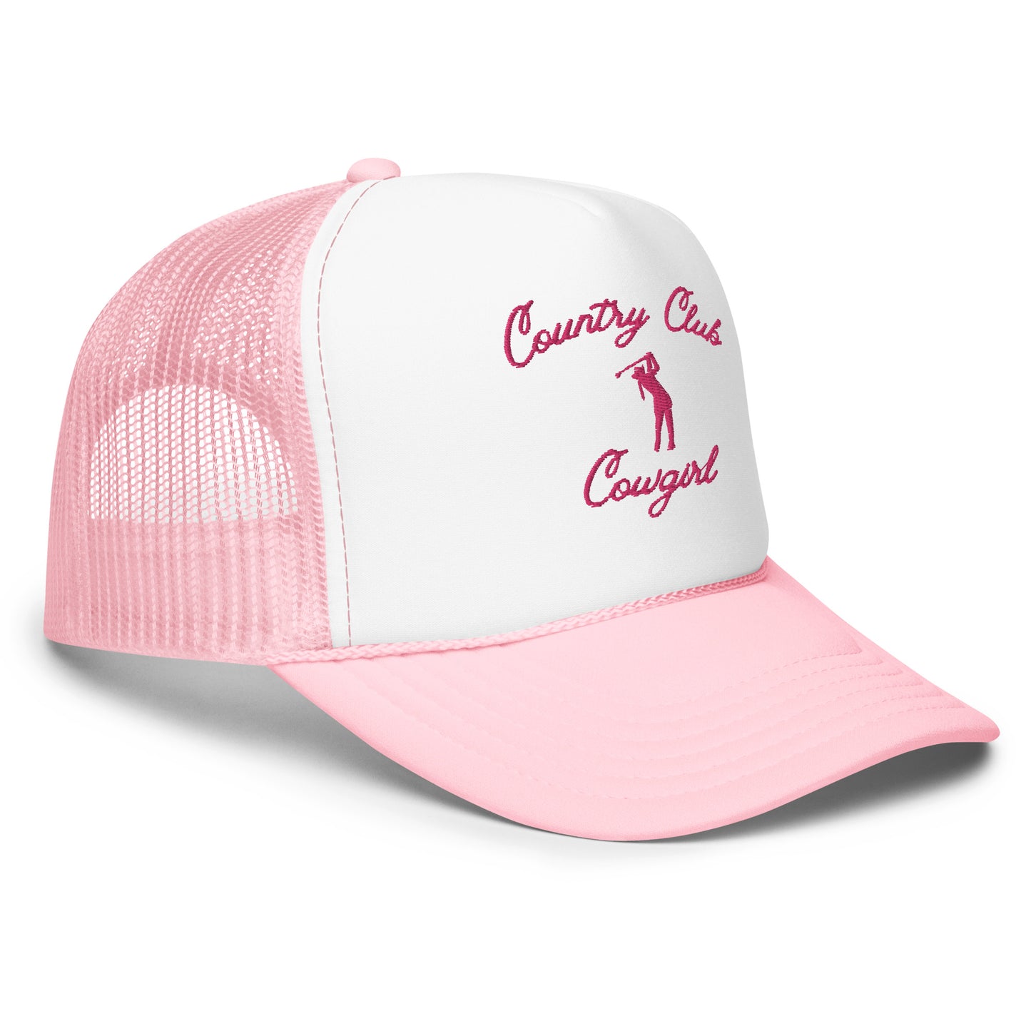 Cowgirl Foam Trucker - Pink