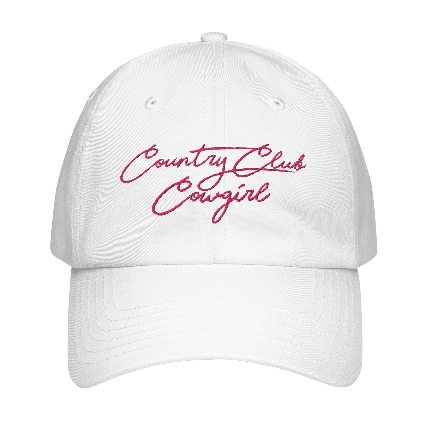 Country Club Under Armour® dad hat - White